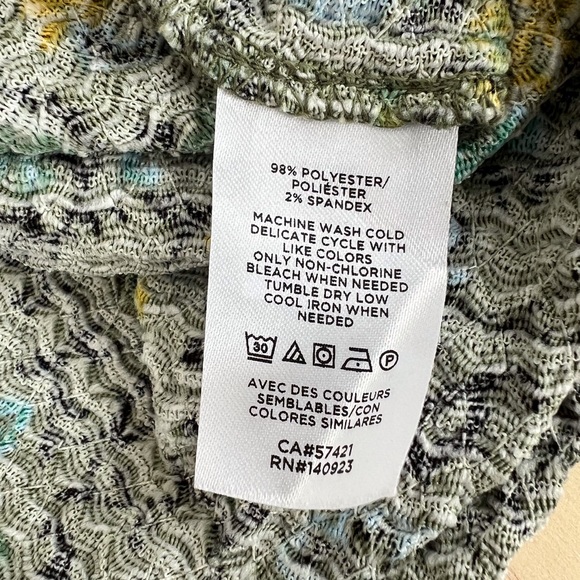 Loft green floral print - Picture 3 of 4